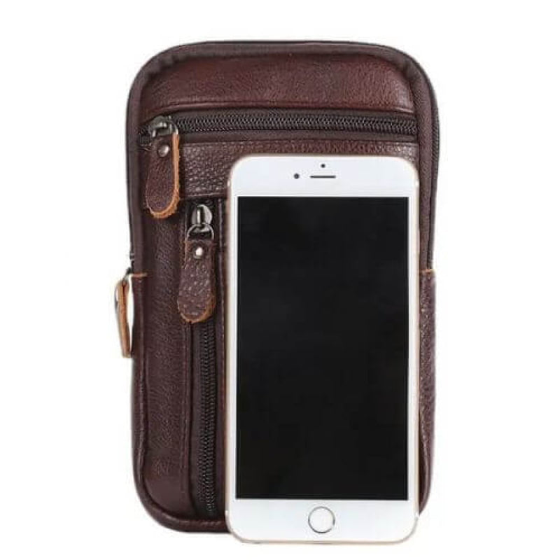 Bolsa Transversal em Couro Legítimo Urban Rover - Qualidade Artesanal que Dura a Vida Toda