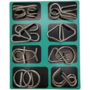 Kit Quebra-Cabeça de Metal Enigma – diversão criativa e desafios inteligentes para todas as idades